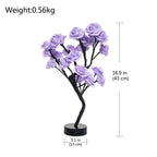 LED Rose Flower Table Lamp - SJB-DIAMOND ELITES