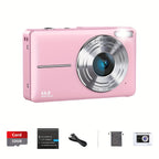 Digital Camera, Camkory FHD 1080P Camera 44MP Point and Shoot Digital Cameras with 32GB SD Card, 16X Zoom, Lanyard, Compact Small Camera, Best Gift for Boys Girls Lootquake LLC