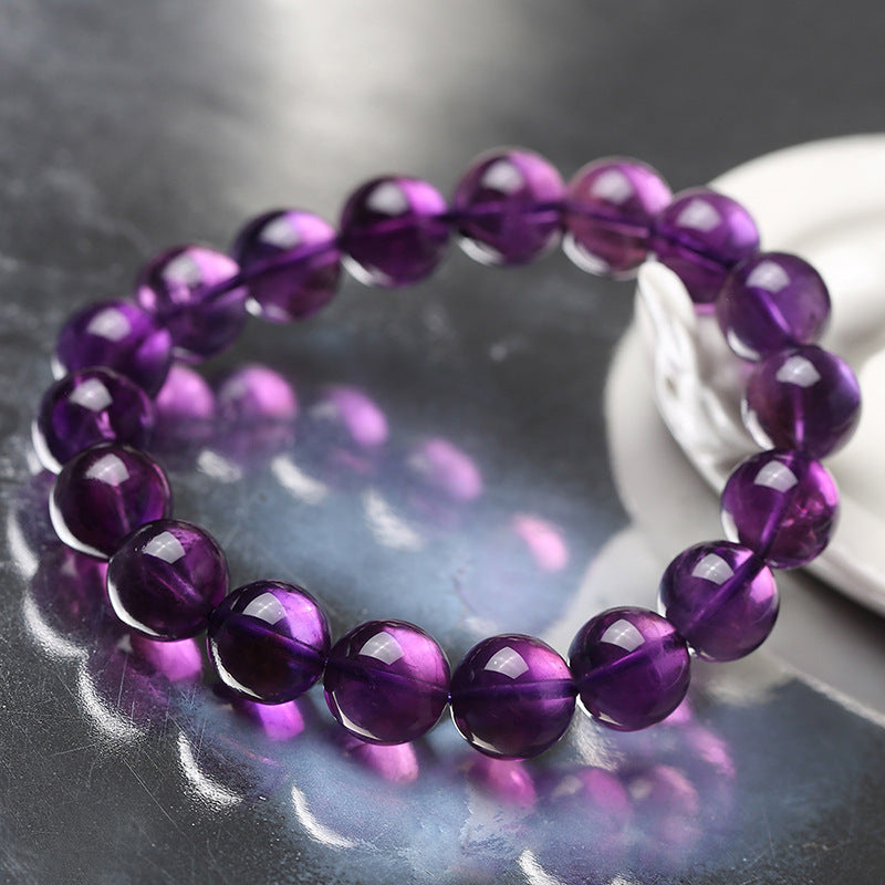 Natural Amethyst Single Loop Bracelet Pi-Mart