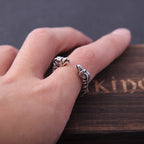Men's Viking Dragon Statement Rings Pi-Mart