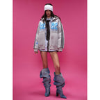 Cotton College Style Hooded Cotton-padded Coat