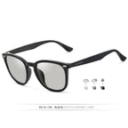 Luxury Unisex Aluminum+TR90 Men's Photochromic Mirror Sunglasses Eyewear Accessories Sunglasses For Women - SJB-DIAMOND ELITES