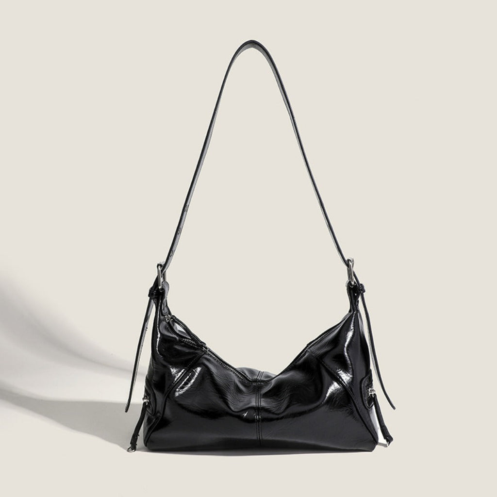 Small hobo bags for women Retro locomotive armpit bag, versatile shoulder handbag - SJB-DIAMOND ELITES