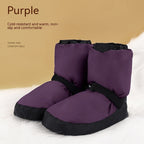 Dance Warm Shoes Ballet Shoes Cotton Warm-up Winter Cotton Shoes Practice Shoes Pi-Mart