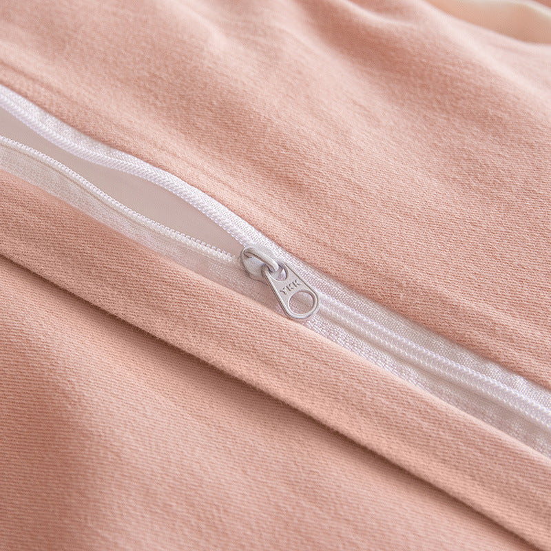 Pure Cotton Quilt Cover Linen Bed Sheet Autumn And Winter Set Pi-Mart