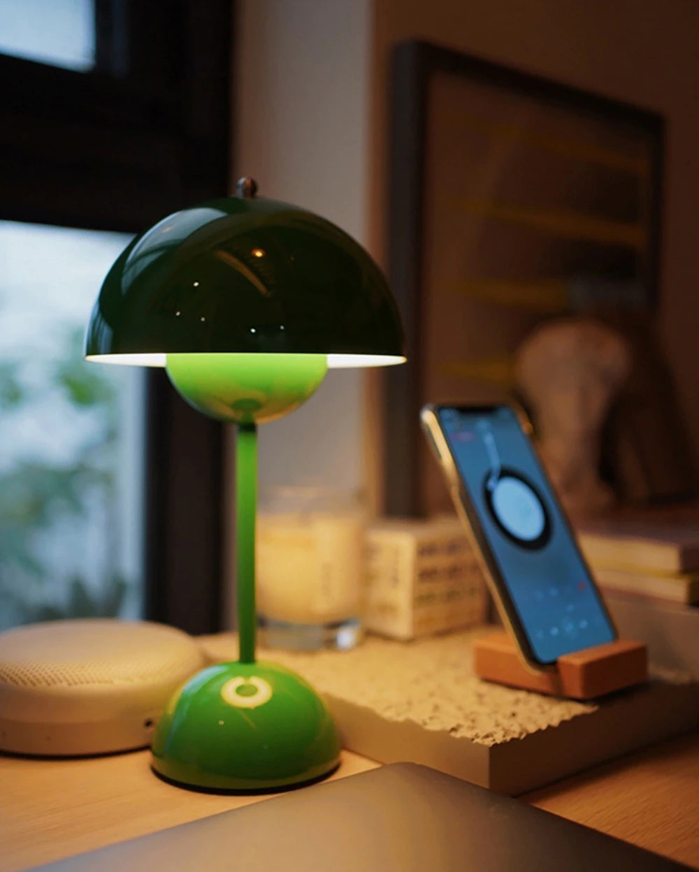 Flowerpot VP9 - Rechargeable Mushroom Table Lamp - SJB-DIAMOND ELITES
