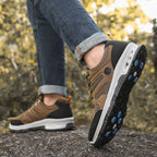 Casual Air Cushion Mesh Shoes Men Outdoor Breathable  Lace-up Sneakers Running Sports Shoes Pi-Mart