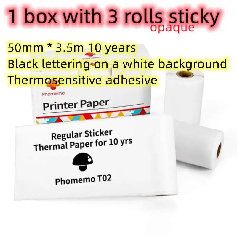 Portable Mini Printer for Students and Hobbyists, Bluetooth Thermal Label Printer - SJB-DIAMOND ELITES