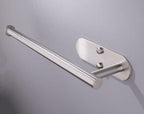 Adhesive Paper Holder Gold 304 Stainless Steel Stand Toilet Paper Towel Rack Tissue Roll Hanger For Kitchen Bathroom Free Nail Stainless Steel Toilet Tissue Roll Holder Sticky Hand Towel Hanger Vertical Or Horizontal No Drilling Stevvex