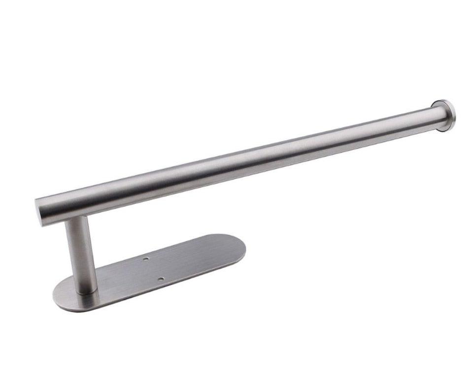 Adhesive Paper Holder Gold 304 Stainless Steel Stand Toilet Paper Towel Rack Tissue Roll Hanger For Kitchen Bathroom Free Nail Stainless Steel Toilet Tissue Roll Holder Sticky Hand Towel Hanger Vertical Or Horizontal No Drilling Stevvex