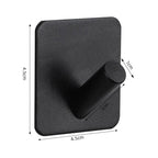 Adhesive Wall Hooks Mounted Door Key Cloth Coat Bathroom Robe Hanger Kitchen Hardware Rack Shelf Bag Hook Organizer For Hanging  Bathroom Toilet Sticky Hook Stevvex