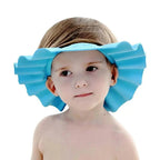 Adjustable Baby Shampoo Cap Shower Kids Bath Visor Head Baby Colorful Ear Protection For Bath Time Stevvex