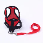 Adjustable Dog Harness No-Pull Pet Harness Soft Padded Dog Vest Reflective No-Choke Pet Vest With Easy Control Handle Stevvex