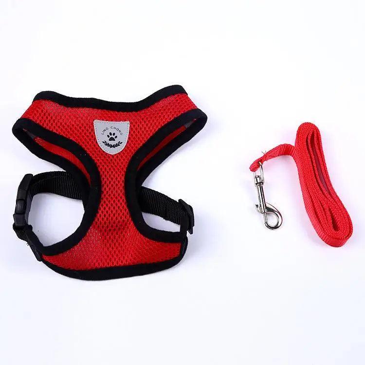 Adjustable Dog Harness No-Pull Pet Harness Soft Padded Dog Vest Reflective No-Choke Pet Vest With Easy Control Handle Stevvex