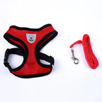 Adjustable Dog Harness No-Pull Pet Harness Soft Padded Dog Vest Reflective No-Choke Pet Vest With Easy Control Handle Stevvex