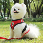 Adjustable Dog Harness No-Pull Pet Harness Soft Padded Dog Vest Reflective No-Choke Pet Vest With Easy Control Handle Stevvex
