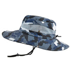 Adjustable Men's Hat Bucket Hat Summer Breathable Fashion Outdoor Fishing Wide Brim Hat Sun Protection Cap Male Traveling Sun Hats Fishing Hat Adjustable Mountaineering Hat 58-60cm Stevvex