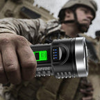 Adjustable Rechargeable Strong Mini Pocket Sized Flashlight LED Multifunctional High Lumen Light Ultra-bright Portable Flashlights Outdoor Waterproof Flashlight For Running Walking Stevvex