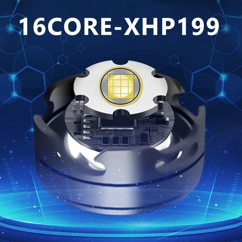 Adjustable Rechargeable Tactical Flashlight USB LED  Super Bright Zoomable IPX65 Waterproof Portable Torchlight Flash Lamp USB Charging For Hiking Camping Running Fishing Stevvex