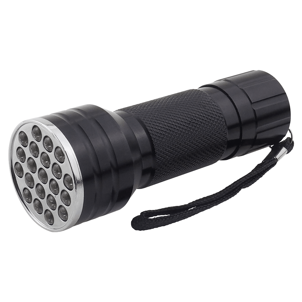 Adjustable Rechargeable UV Flashlight Black Light 21LED 12LED Handheld Portable Torch Light Ultraviolet Flashlight Detector Flashlight Torch For Bed Bug Dog Urine Pet Stains Matching With Pet Odor Eliminator Stevvex