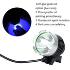 Adjustable Rechargeable UV Flashlight Portable Torch Ultra Violet LED Handheld For UV Glue Curing For Cellphone Repair Tool  Curing Lamp Dryer For Urine Stain Detector Sterilization Phone Circuit Board Stevvex
