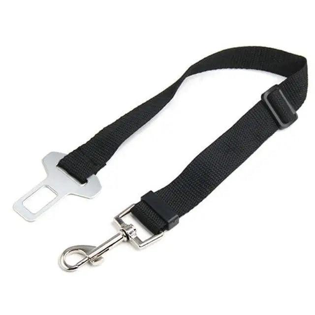 Adjustable Safety Seat Belt Nylon Pets Puppy Seat Lead Leash Dog Harness Vehicle Seatbelt Pet Dog Supplies Travel Clip Adjustable Bowtie Pet Cat Dog Car Seat Belt Pet Seat Harness Dog Lead Clip Dog Collars Accessories Stevvex