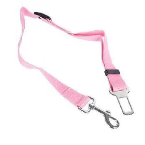 Adjustable Safety Seat Belt Nylon Pets Puppy Seat Lead Leash Dog Harness Vehicle Seatbelt Pet Dog Supplies Travel Clip Adjustable Bowtie Pet Cat Dog Car Seat Belt Pet Seat Harness Dog Lead Clip Dog Collars Accessories Stevvex