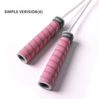 Adjustable Sport Jump Rope Skip Speed Weighted Jump Ropes With Weight Block Cable Fitness Training Anti-Slip Handle Jump Rope For Fitness Workout Adjustable Skipping Rope For Exercise Boxing Stevvex