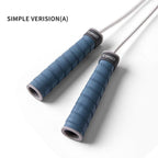 Adjustable Sport Jump Rope Skip Speed Weighted Jump Ropes With Weight Block Cable Fitness Training Anti-Slip Handle Jump Rope For Fitness Workout Adjustable Skipping Rope For Exercise Boxing Stevvex