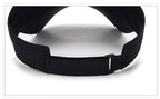 Adjustable Summer Breathable Hats Men Women Sun Protection Sports Golf Tennis Visor Hat Adjustable Visor UV Protection Top Empty Solid Sports Outdoor Running Sunscreen Strong Cap Stevvex