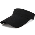 Adjustable Summer Breathable Hats Men Women Sun Protection Sports Golf Tennis Visor Hat Adjustable Visor UV Protection Top Empty Solid Sports Outdoor Running Sunscreen Strong Cap Stevvex