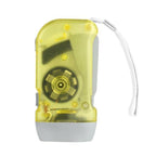 Adjustable Super Bright LED Light Hand Press Flashlight Waterproof Wind Up Light Hand Crank Flashlight Torch Light Crank Lamp Power For Hiking Outdoor Home Camping Stevvex
