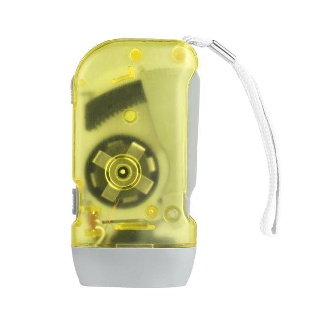 Adjustable Super Bright LED Light Hand Press Flashlight Waterproof Wind Up Light Hand Crank Flashlight Torch Light Crank Lamp Power For Hiking Outdoor Home Camping Stevvex