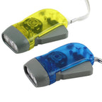Adjustable Super Bright LED Light Hand Press Flashlight Waterproof Wind Up Light Hand Crank Flashlight Torch Light Crank Lamp Power For Hiking Outdoor Home Camping Stevvex