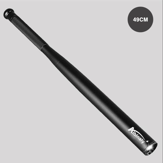 Adjustable Waterproof Super Bright Tactical Flashlights Handheld High Lumen Portable Torchlight  Baton Baseball Bat  LED Flashlight Aluminium Alloy Torch For Emergency And Self Defense Stevvex