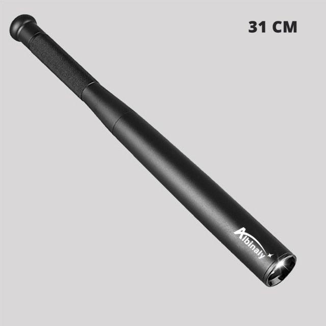 Adjustable Waterproof Super Bright Tactical Flashlights Handheld High Lumen Portable Torchlight  Baton Baseball Bat  LED Flashlight Aluminium Alloy Torch For Emergency And Self Defense Stevvex