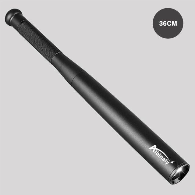 Adjustable Waterproof Super Bright Tactical Flashlights Handheld High Lumen Portable Torchlight  Baton Baseball Bat  LED Flashlight Aluminium Alloy Torch For Emergency And Self Defense Stevvex