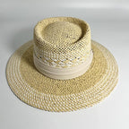 Adult Summer Straw Hat Fashion Casual Beach Fedora Hat Wide Brim Straw Hat Luxury Fedora Summer Packable Sun Hat Lightweight Women Beach Sun Hat Breathable Sun Hats For Women 56-58cm Stevvex