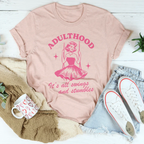 Adulthood It's All Swings And Stumbles Tee Peachy Sunday