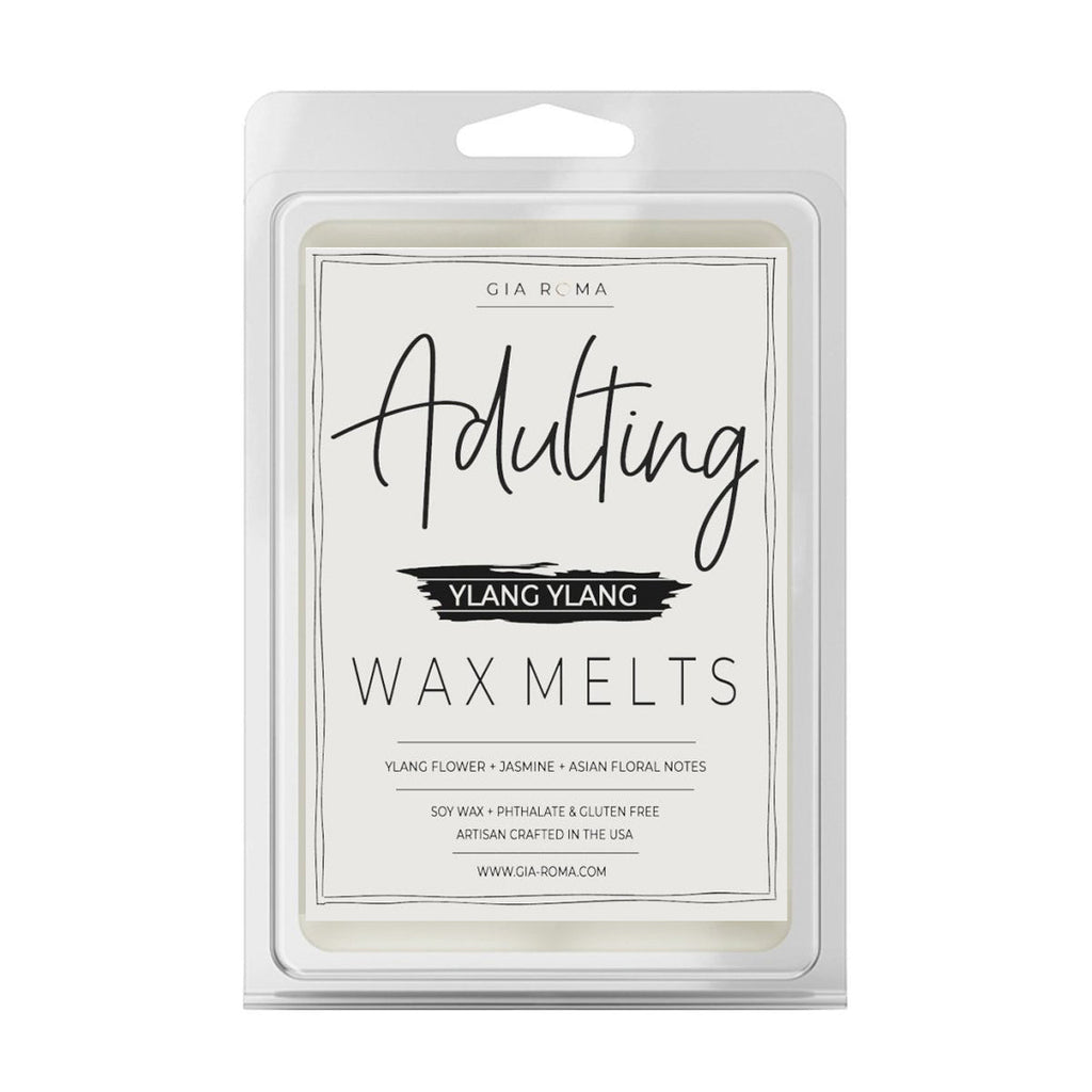 Ylang Ylang Premium Soy Wax Melts Floral Jasmine Asian Notes Adulting Scented Wax Melts USA Made