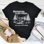 Adventure Is Out There But So Are Serial Killers Tee Peachy Sunday