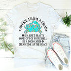 Advice From A Crab Tee