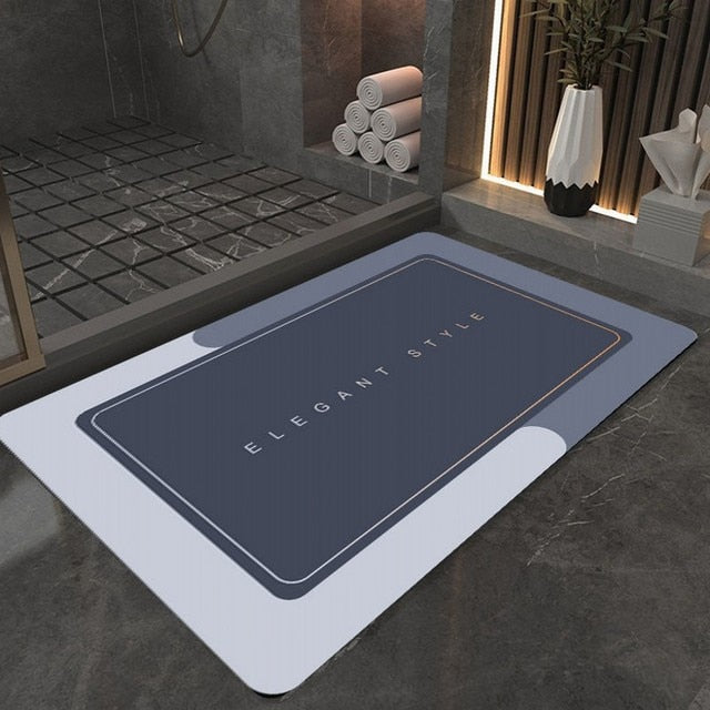 Quick Drying Absorbent Bathroom Mat Pi-Mart