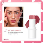 Highlighter Pen Face Concealer Contouring Bronzer Brighten 3D Contour Makeup And 3 In 1 Blush Eyeshadow Lipstick Stick Pi-Mart