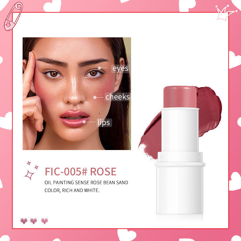 Highlighter Pen Face Concealer Contouring Bronzer Brighten 3D Contour Makeup And 3 In 1 Blush Eyeshadow Lipstick Stick Pi-Mart