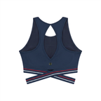 Loki & Ivy Women’s Criss-Cross Band Sports Bra