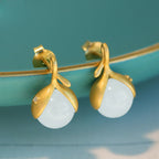 Delicate Dainty And Minimalist Flower Bud Earrings Pi-Mart