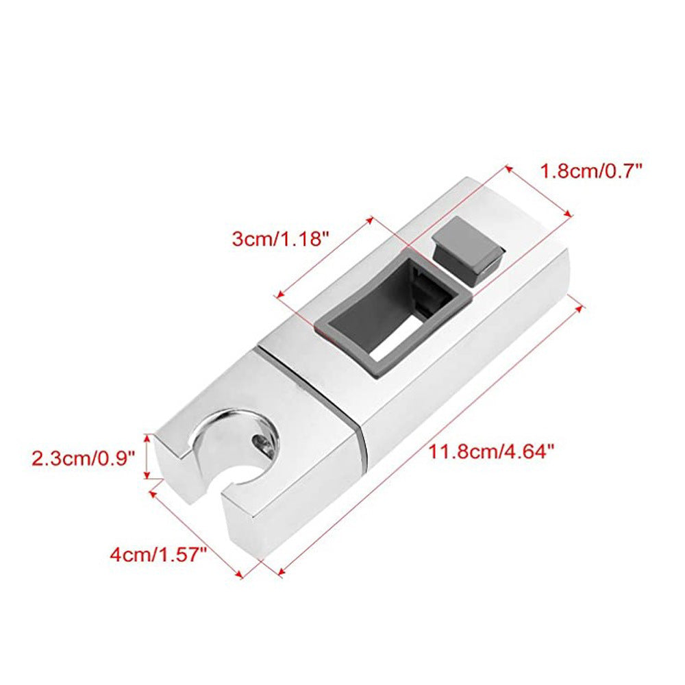 Button Shower Head Lifting Seat Sprinkler Bracket Bathroom Accessories Pi-Mart