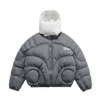 Men's Hooded Hand-stuffed Cotton Coat Bread Jacket