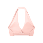 Loki & Ivy Women's Pleated Halter Sports Bra